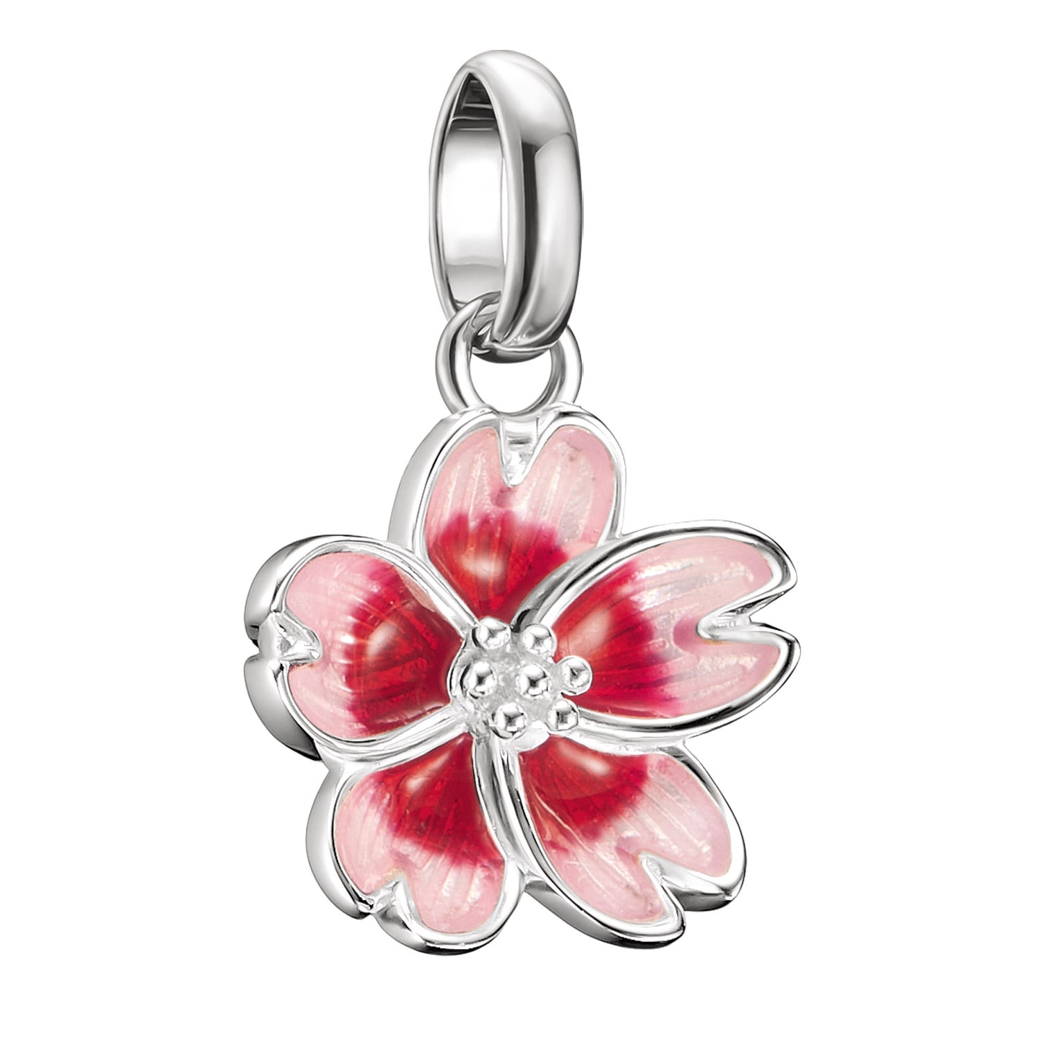 Thomas Sabo CC1343-007-9 Charm-Anhänger Blüte Connect Silber