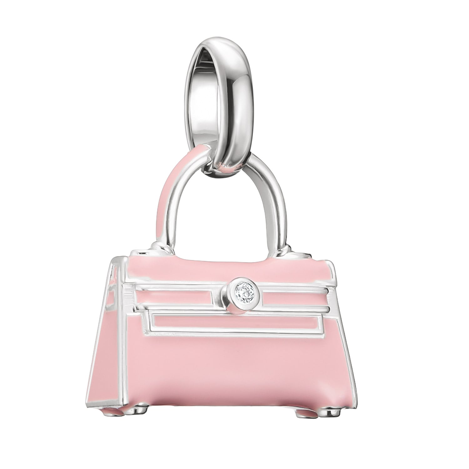Thomas Sabo CC1299-041-9 Charm-Anhänger Handtasche Connect Silber