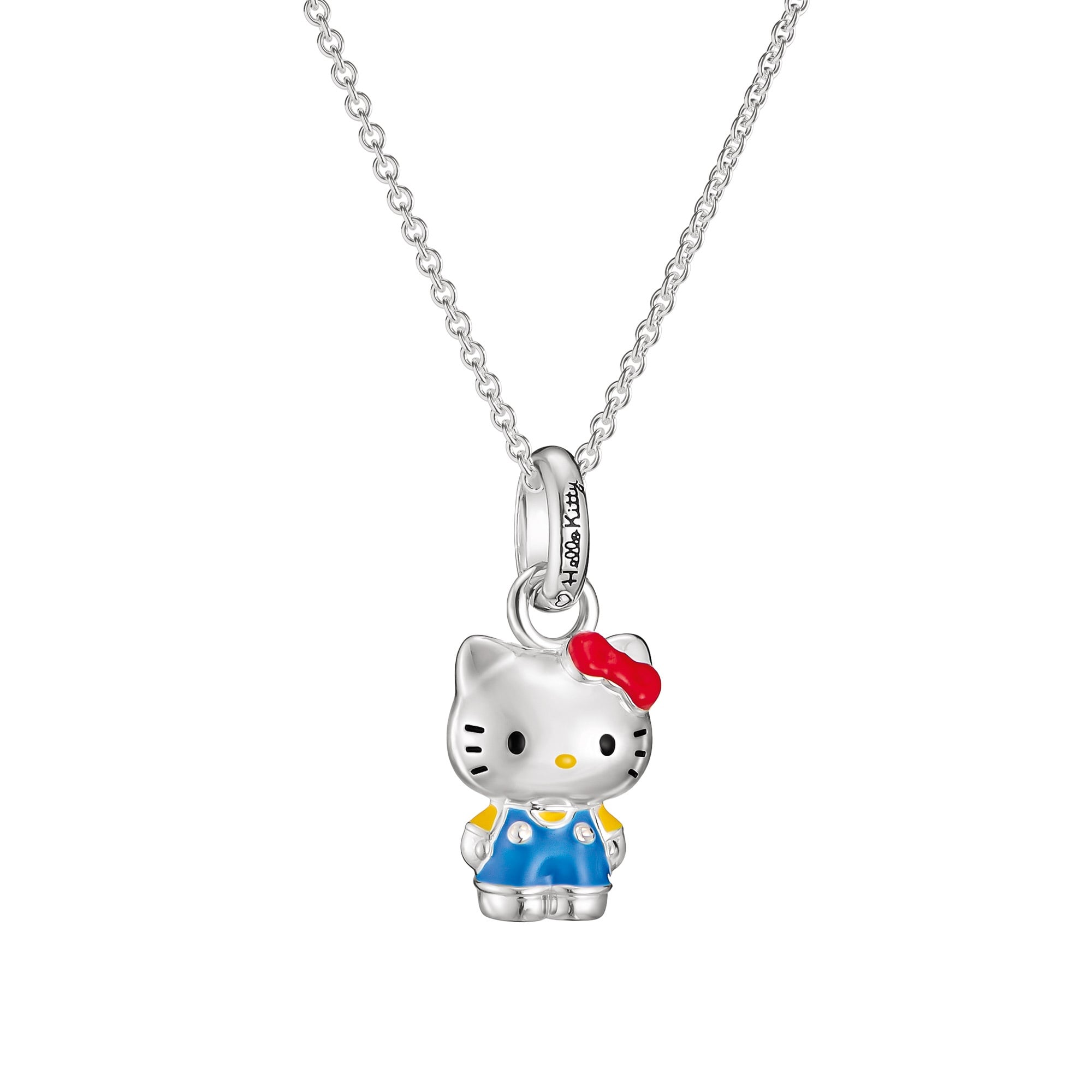 Thomas Sabo KE2389-M06-7-L45V Damen-Kette Hello Kitty Blaues Kleid
