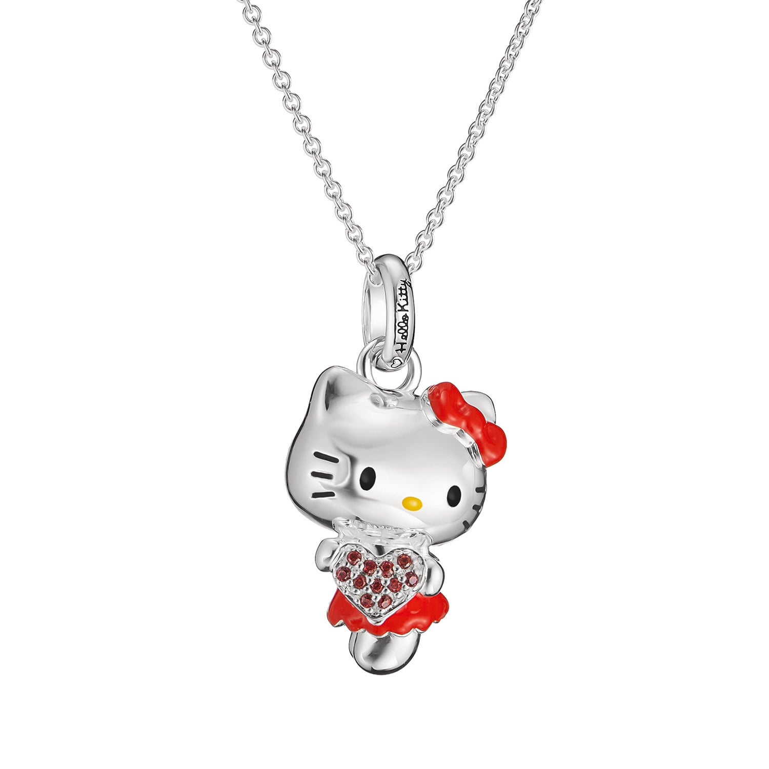 Thomas Sabo KE2390-M06-10-L50V Damen-Kette Hello Kitty Herz Rot