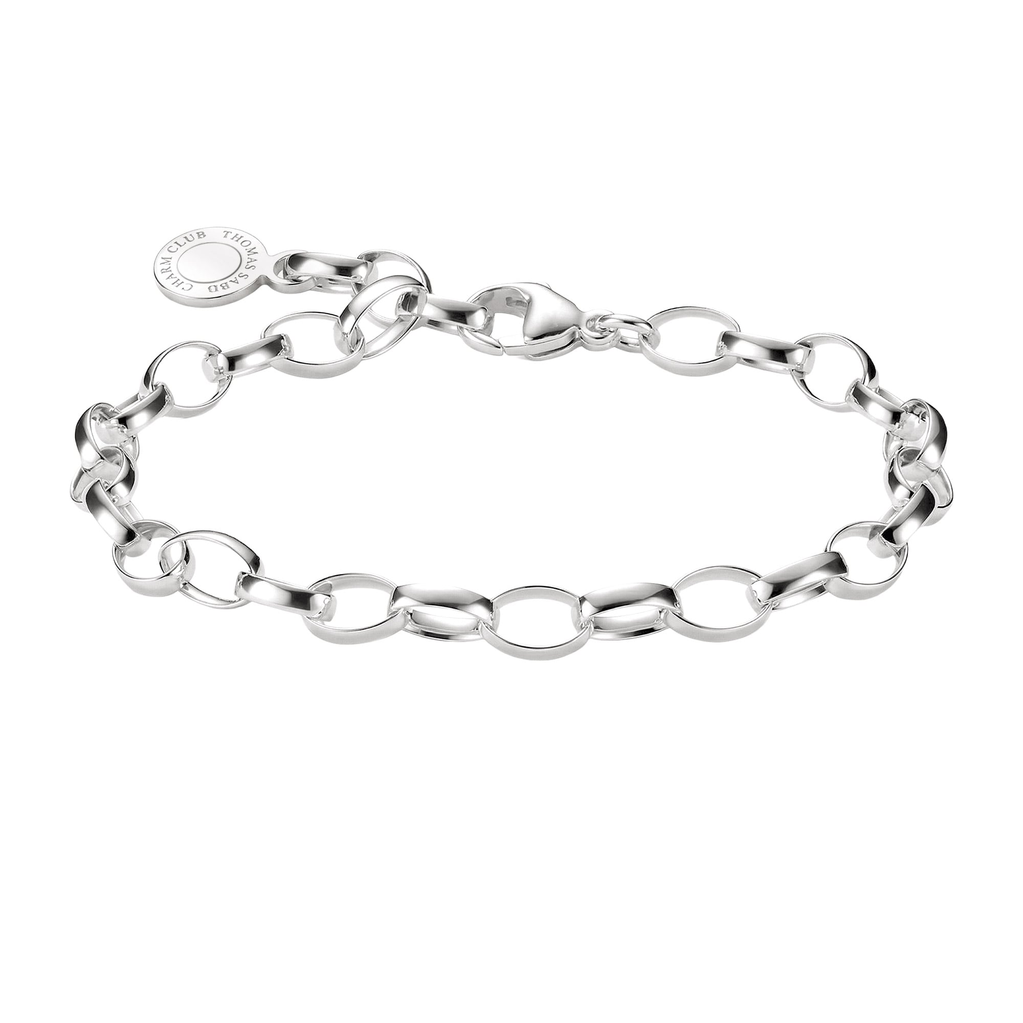 Thomas Sabo X0031-M02-21 Damen Charm-Armband 925 Silber