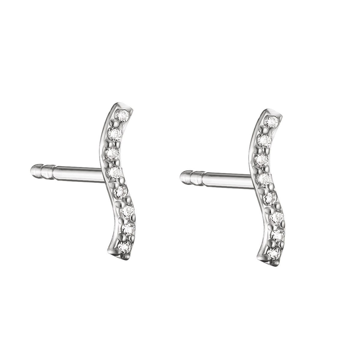 Thomas Sabo H2366-051-14 Damenohrstecker Silber Welle