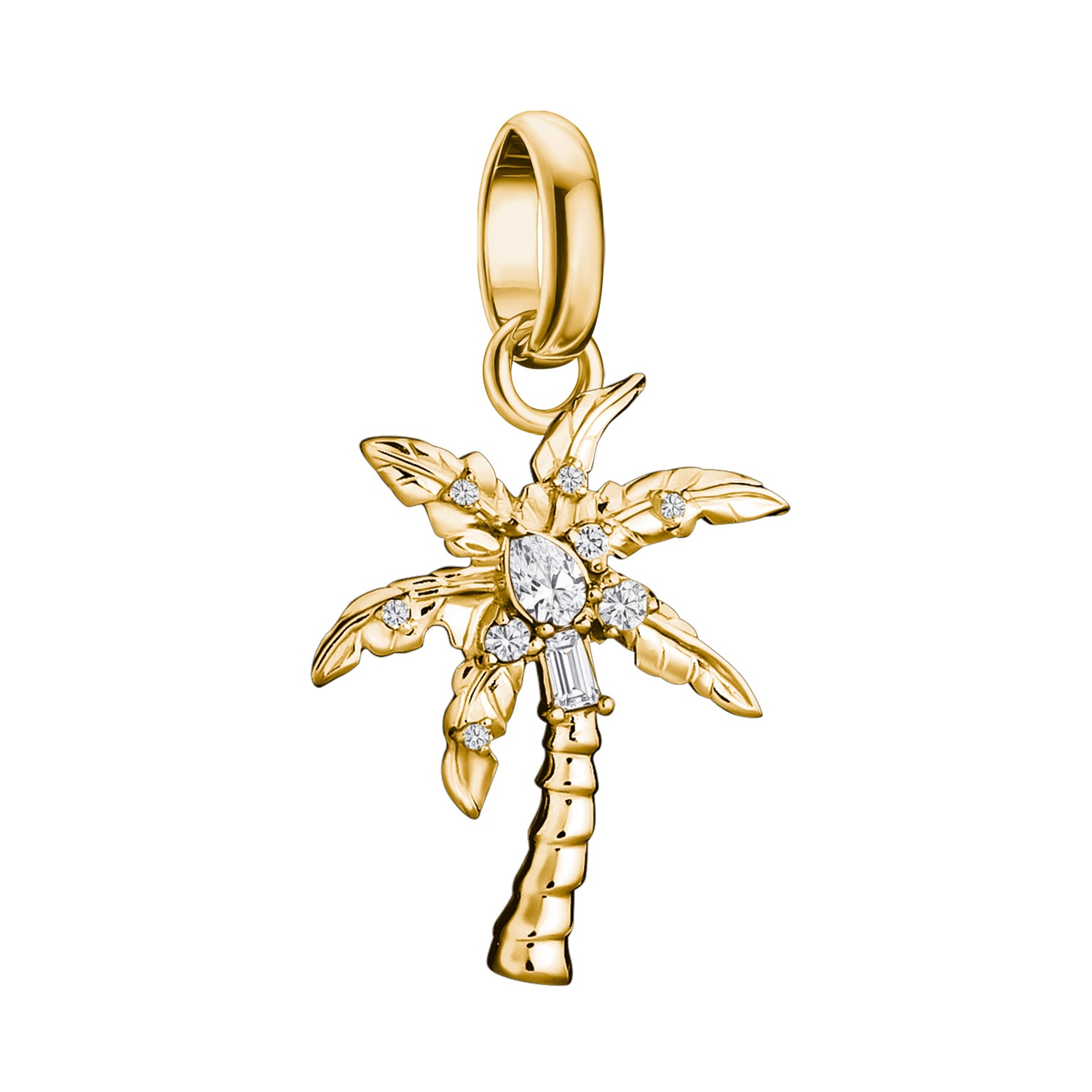 Thomas Sabo CC1354-M01-14 Anhänger Palme Goldfarben