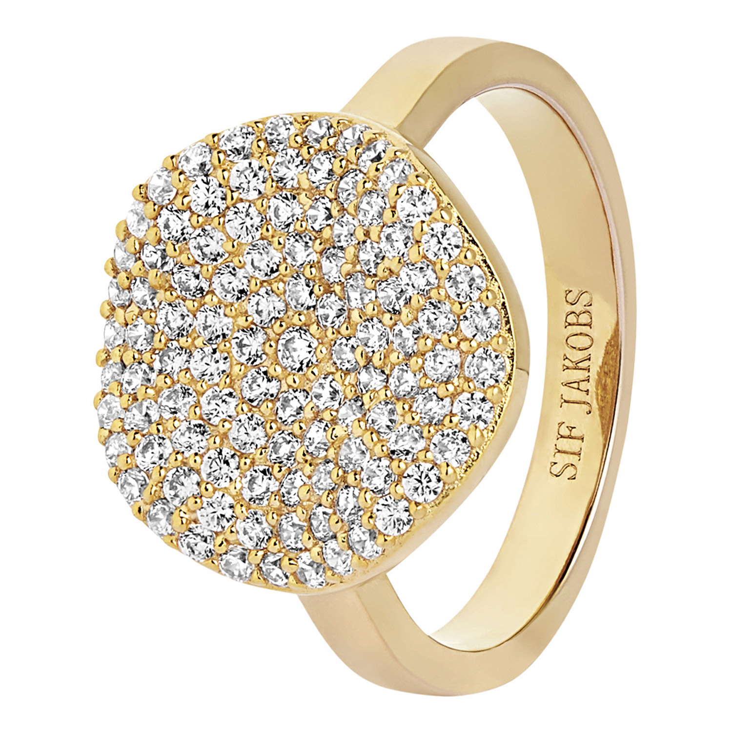 Sif Jakobs Jewellery SJ-R2059-CZ(YG) Damen-Ring Monterosso Vergoldet