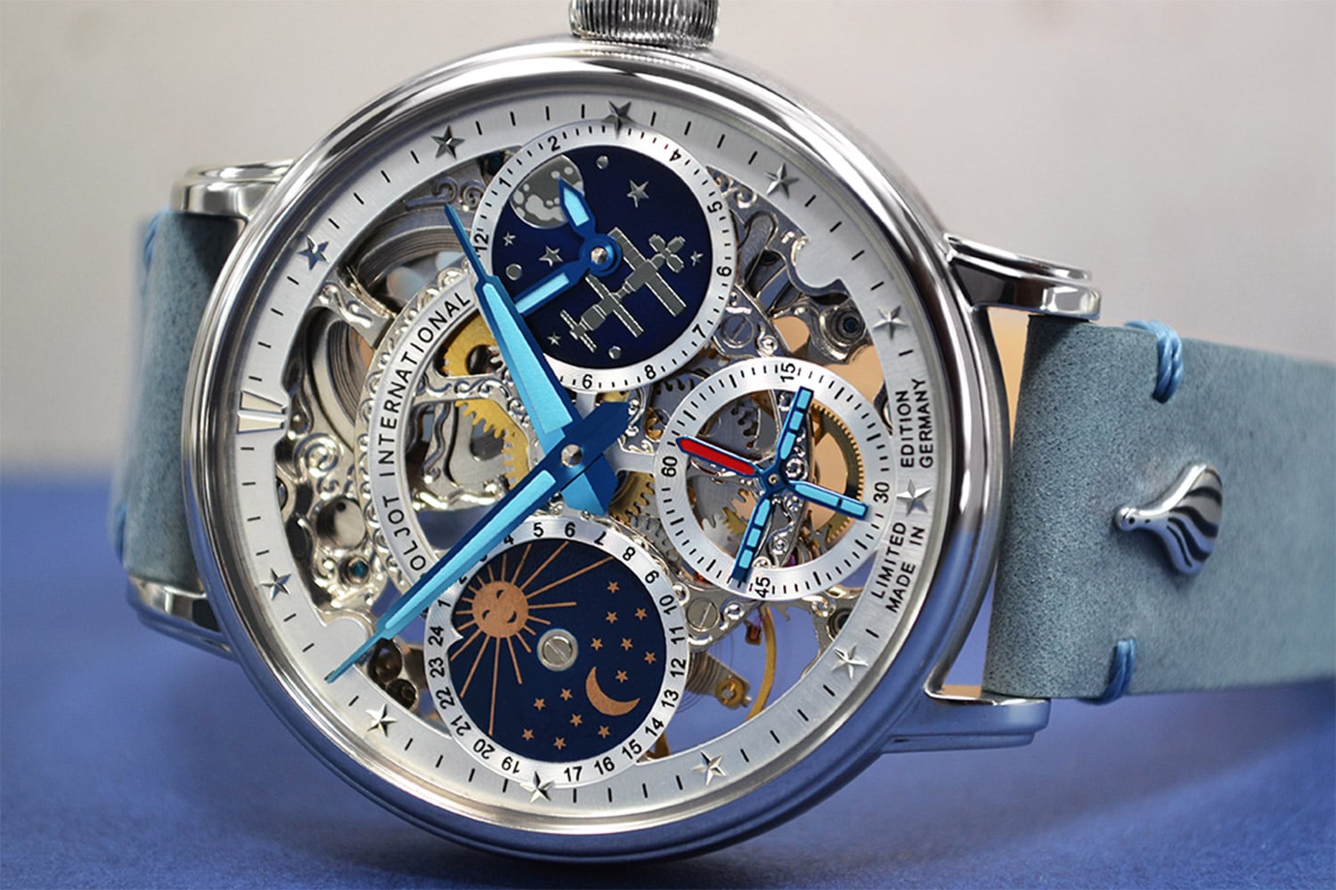 Poljot International Men's Watch Hand-Winding Orbita Grey