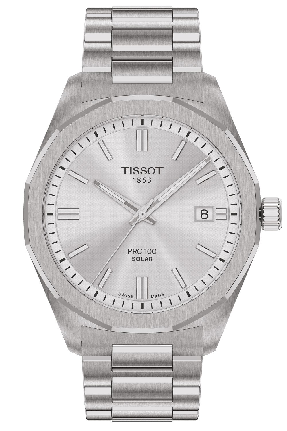 Tissot T151.422.11.031.00 Herrenuhr Solar PRC 100 Silberfarben