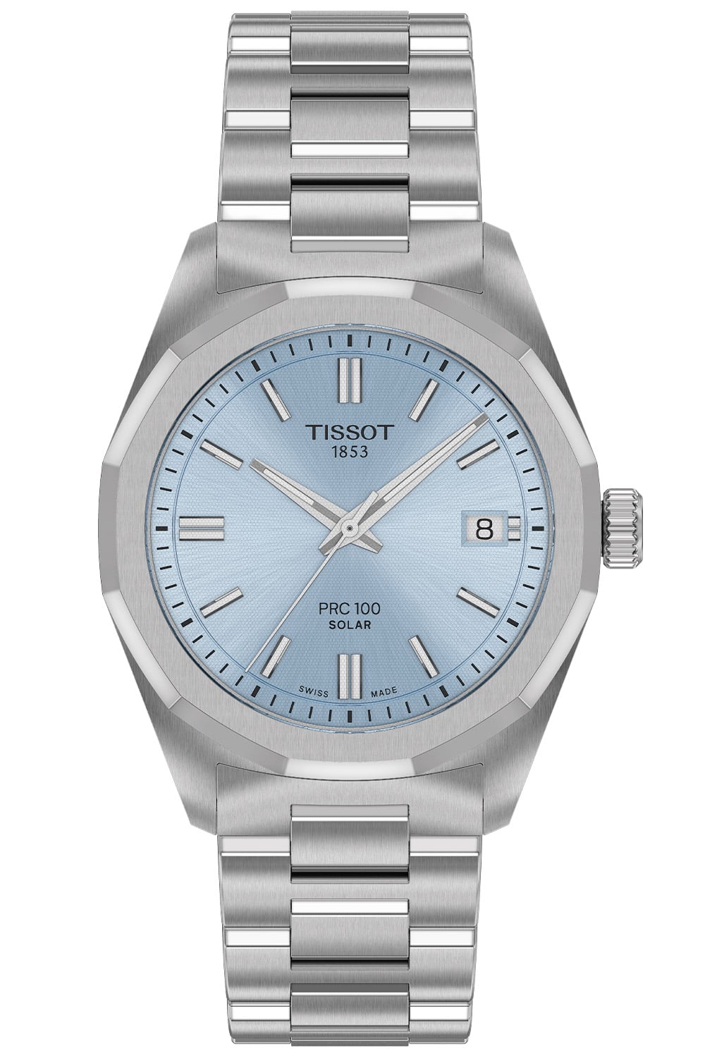 Tissot T151.822.11.351.00 Damenuhr Solar PRC 100 Hellblau Tissot T151.822.11.351.00 Damenuhr Solar PRC 100 Hellblau