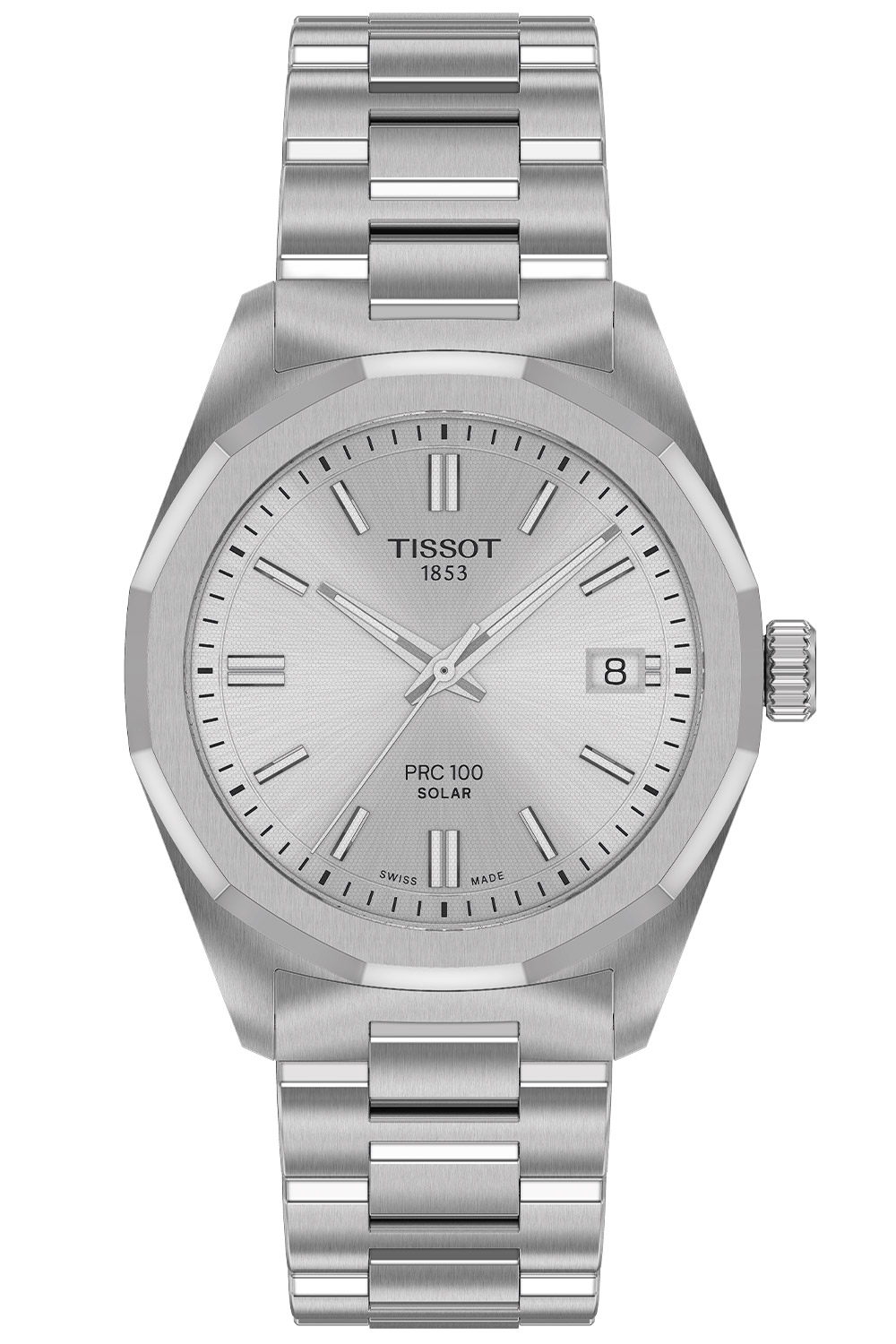 Tissot T151.822.11.031.00 Damenuhr Solar PRC 100 Silberfarben