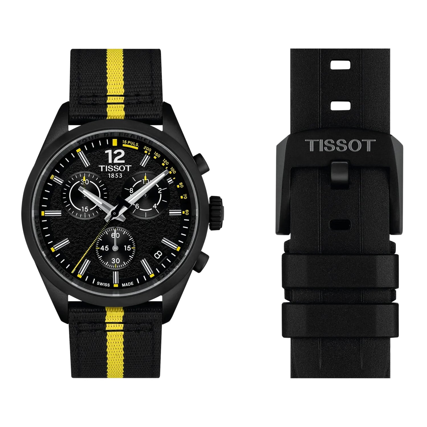 Tissot T1504173705700 Herrenuhr PR 100 Chronograph Tour de France 2026 40 mm