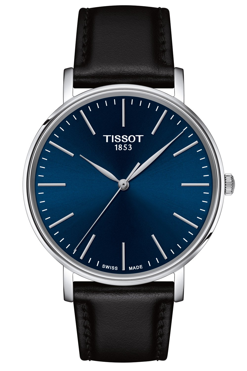 Tissot T143.410.16.041.00 Herrenarmbanduhr Everytime Schwarz/Blau