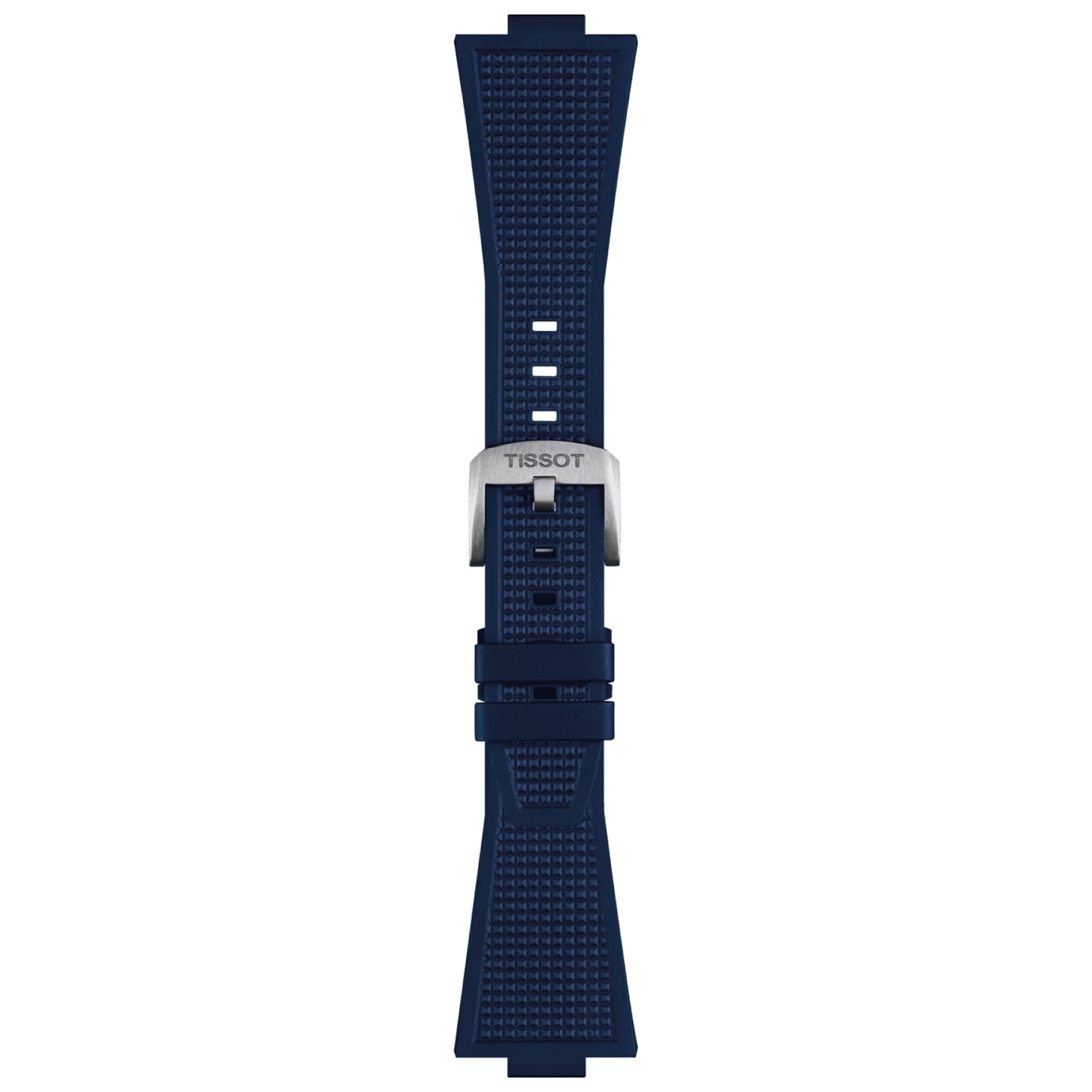 Tissot Watch Strap Blue Rubber for PRX 40 T852.049.050 uhrcenter