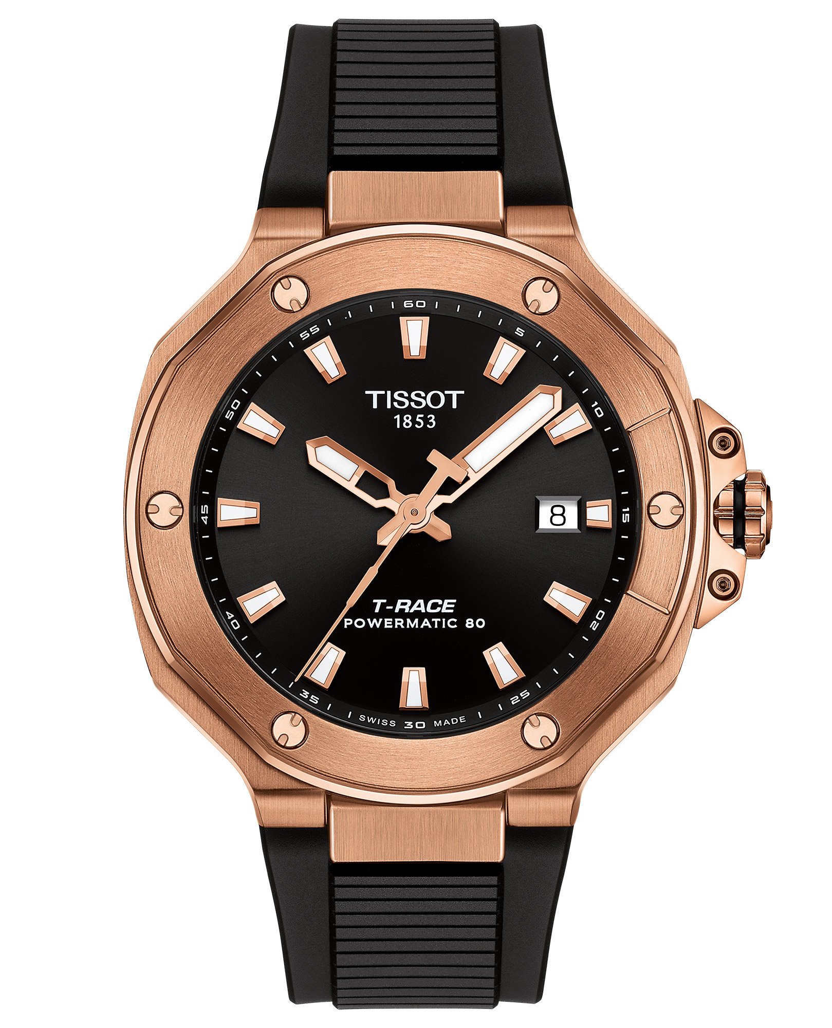 Tissot T141.807.37.051.00 Herren-Uhr Automatik T-Race Roségoldfarben