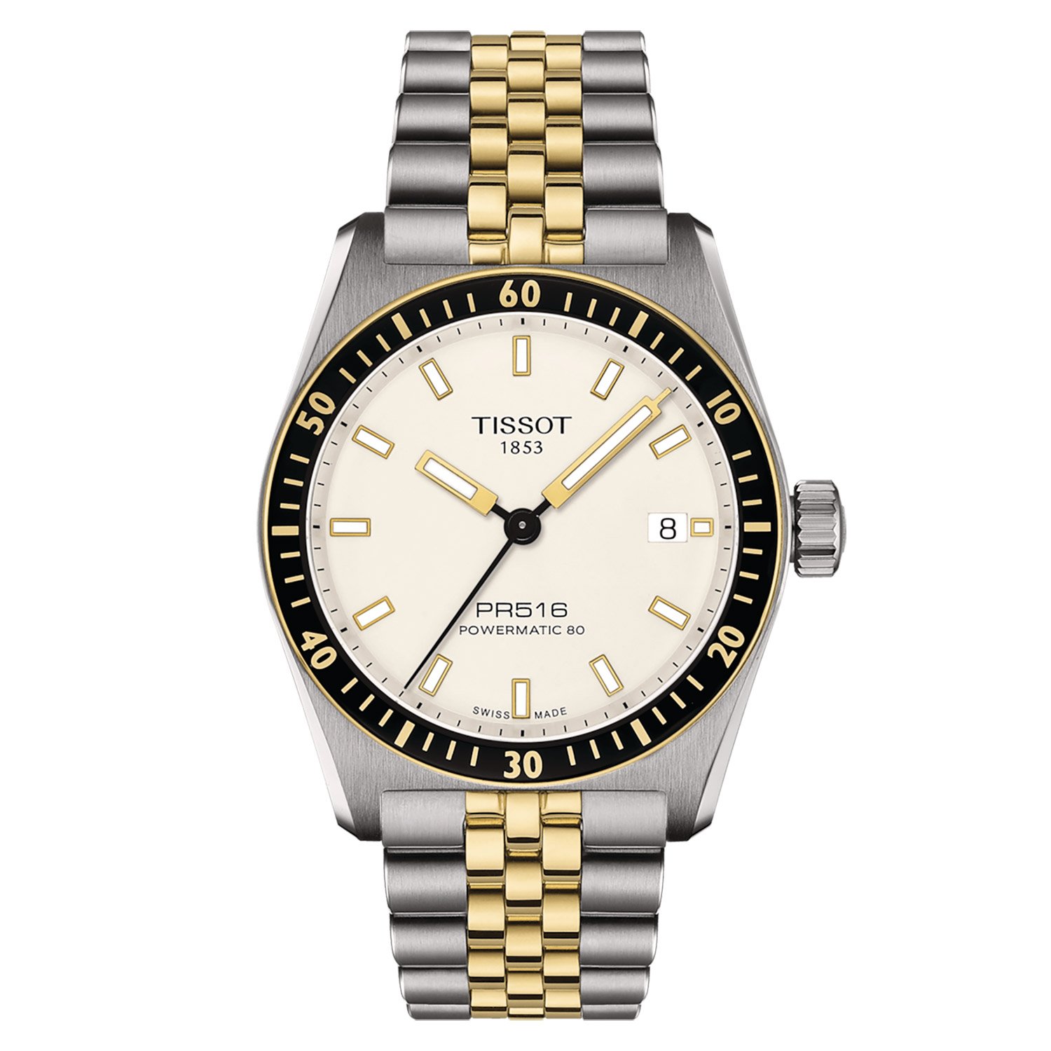 Tissot T149.407.22.011.00 Unisex-Uhr PR516 Powermatic 80 Zweifarbig