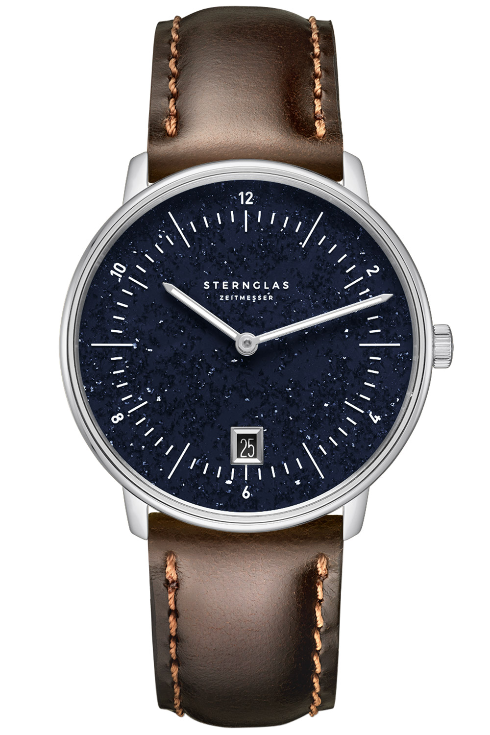 Sternglas S01-NAN40-BR03 Herrenuhr Naos Edition Aventurine Braun/Blau