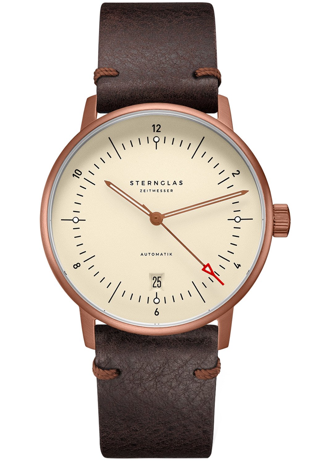 Sternglas S02-NA42-VI17 Herrenuhr Naos Automatik Alabaster Bronze/Braun