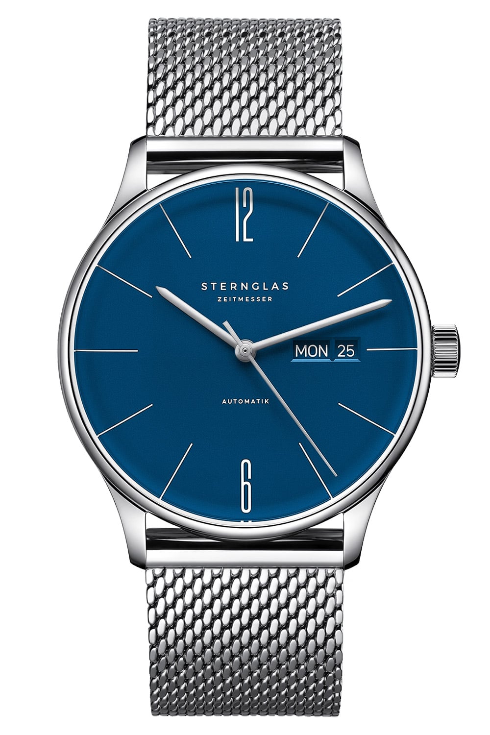 Sternglas S02-BE06-MI04 Herrenuhr Berlin Automatik mit Meshband