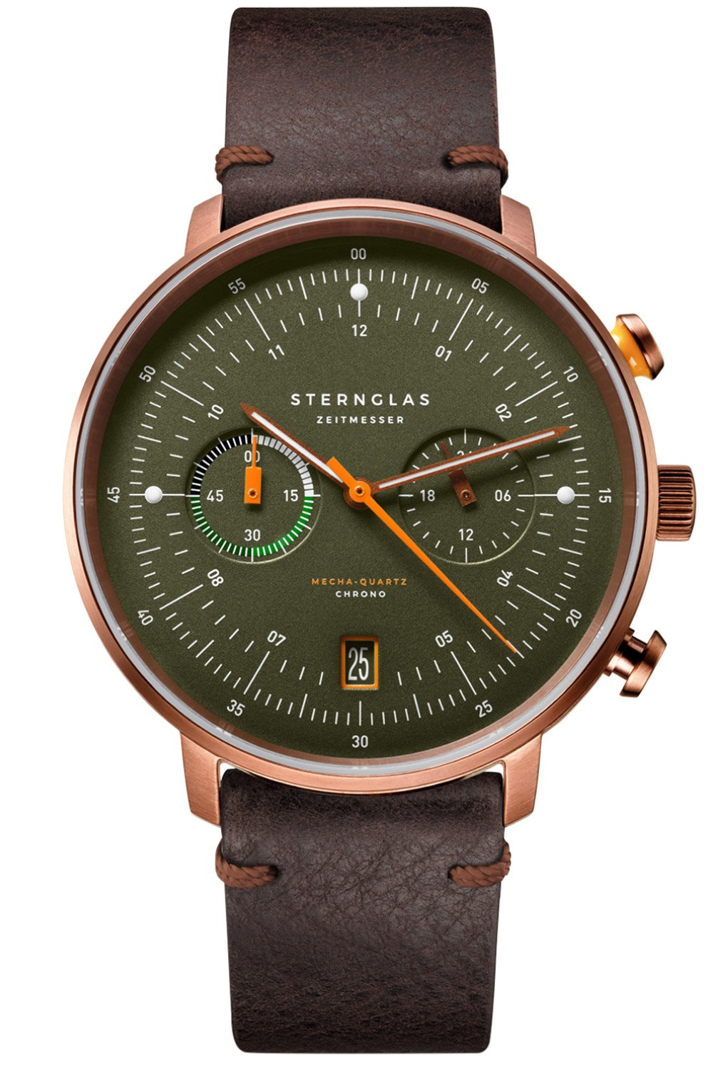 Sternglas S01-HC35-VI17 Herrenuhr Hamburg Chrono Bronze