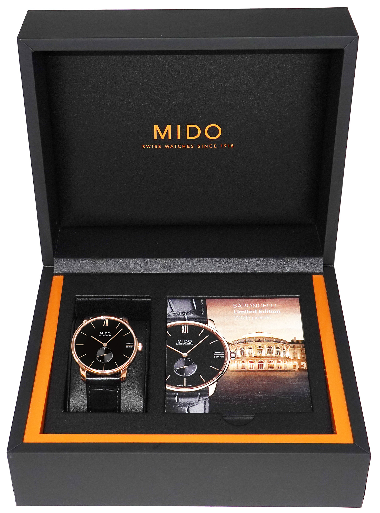 Mido Men s Watch Baroncelli Mechanical Limited Edition M037.405.36.050.00 uhrcenter