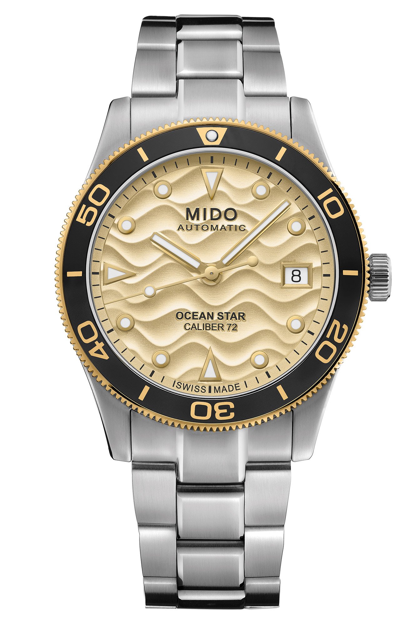 Mido M026.907.21.021.00 Unisex Armbanduhr Ocean Star Bicolor 39 mm