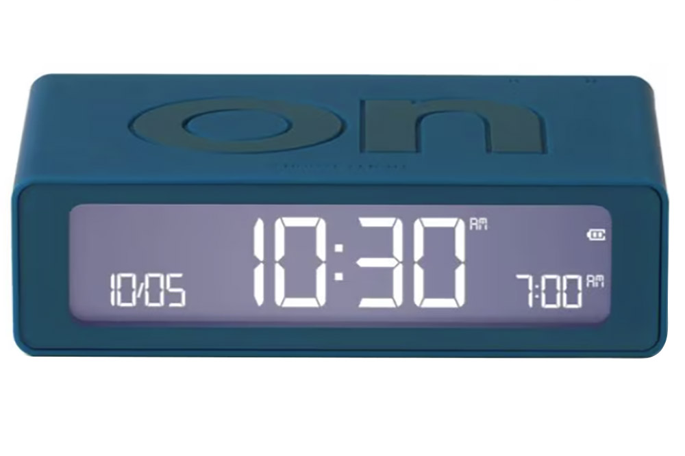 Lexon Lexon LR158BF9 Digitalwecker Flip Mini Blau