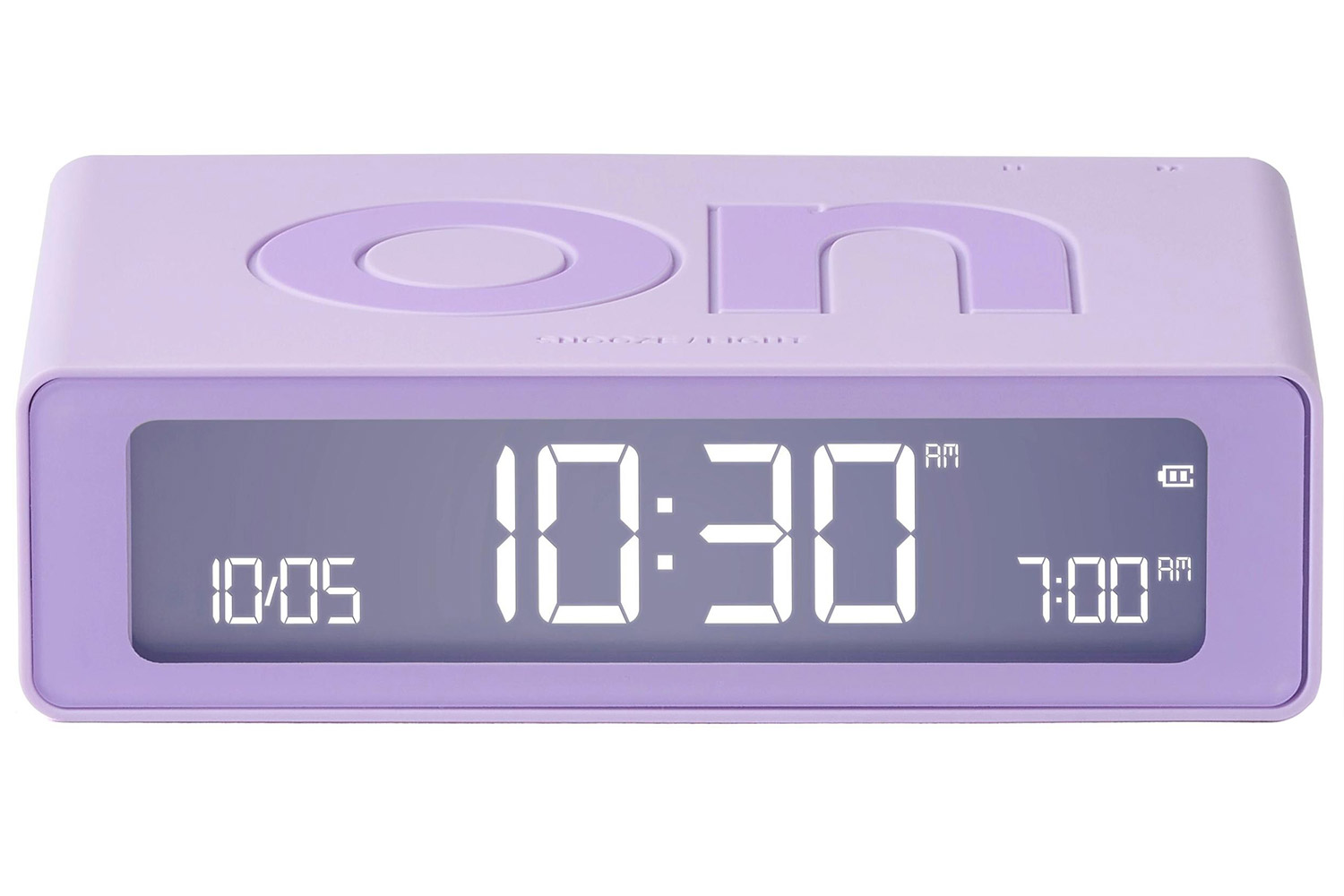 Lexon Lexon LR158LL Digitalwecker Flip Mini Flieder