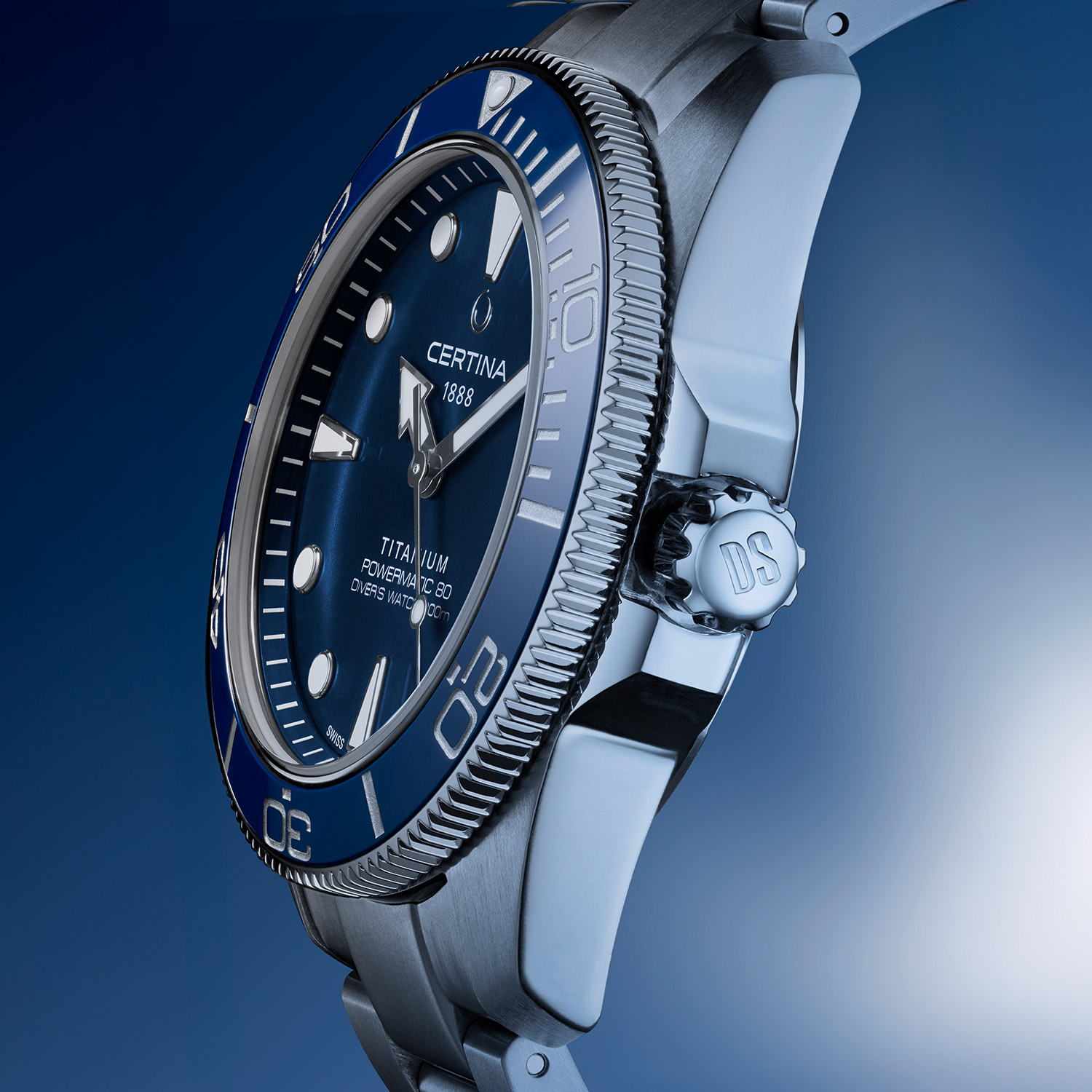 Certina Taucheruhr Automatik DS Action Titan 30 bar