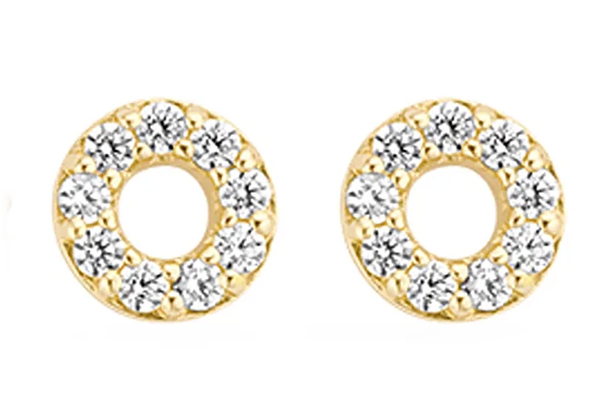 Blush Women's Stud Earrings 585 Gold 7193YZI • uhrcenter