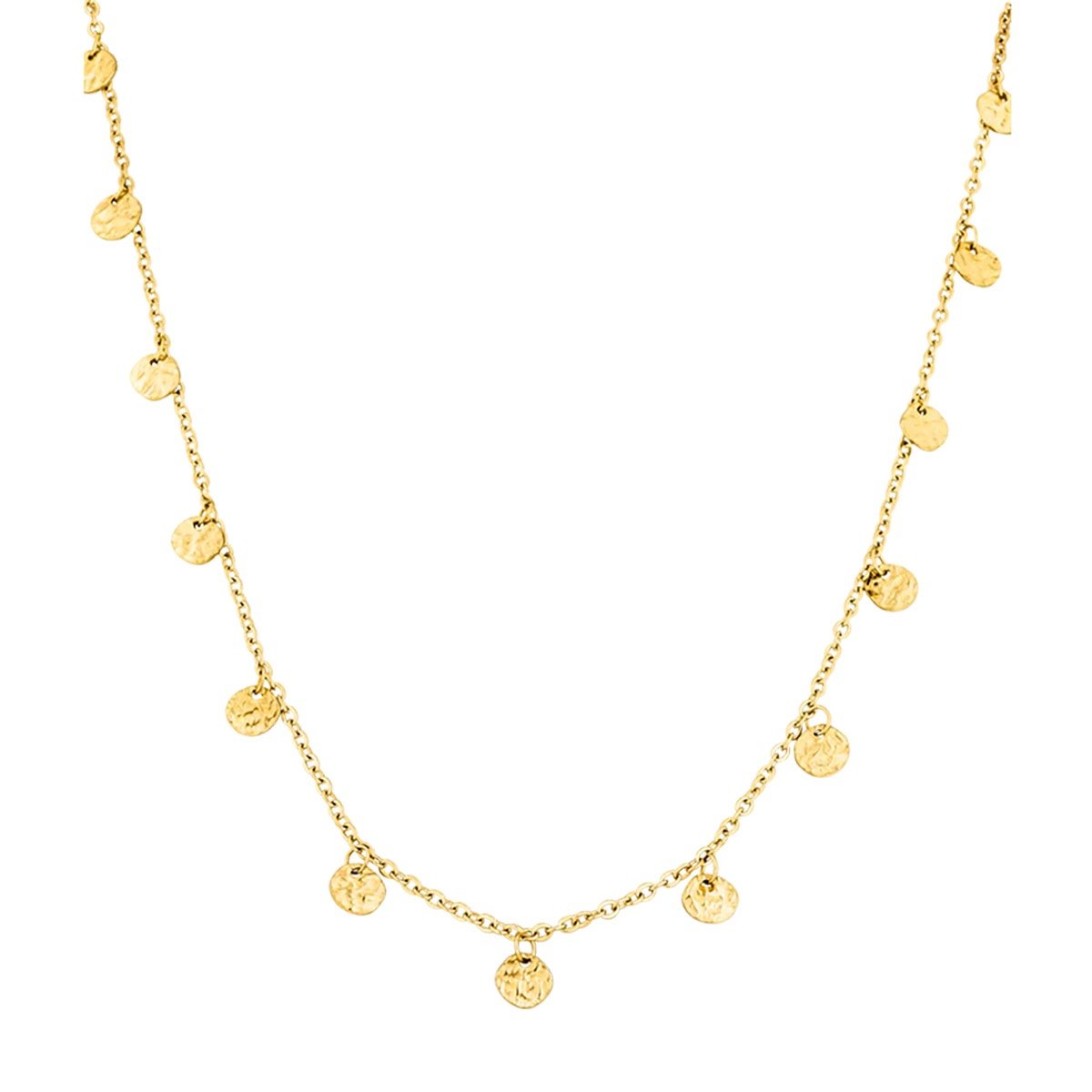 Purelei Damen-Halskette Goldfarben Malihini