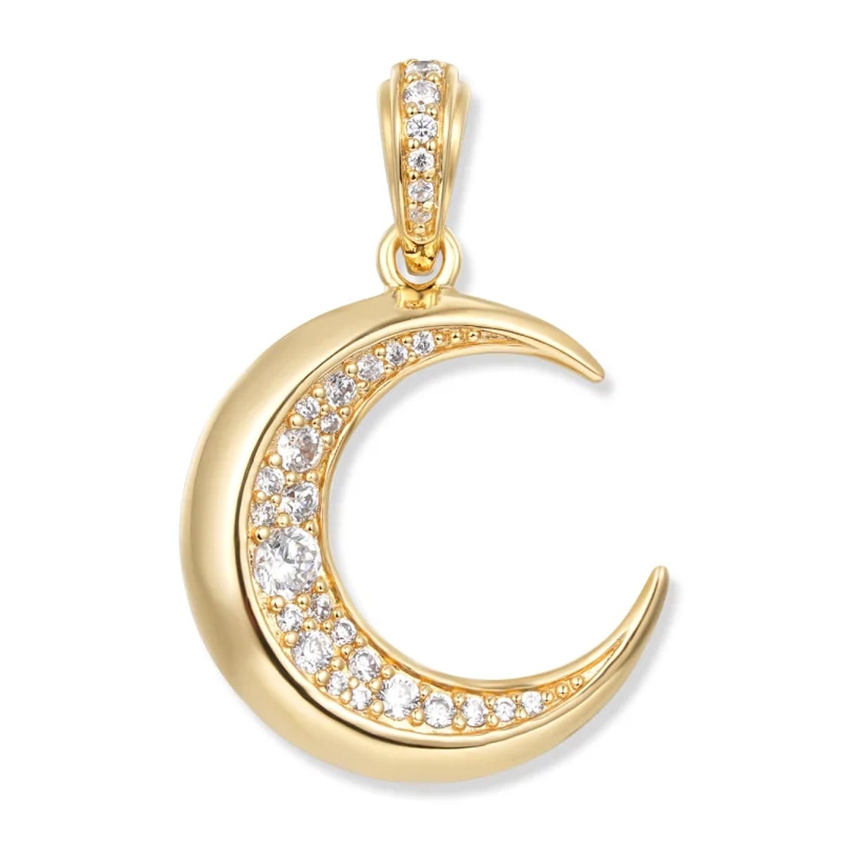 Seinerzeit SZA-3960-462 Anhänger Muna Mond Goldfarben