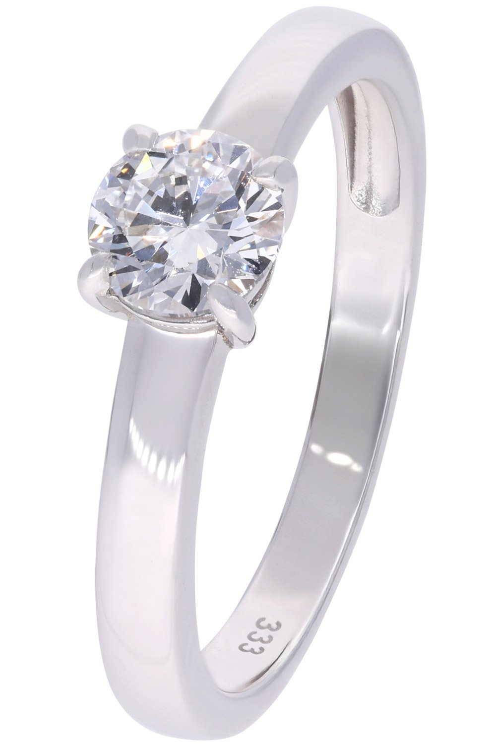 GLIZZ GL1064 Damenring Mit Lab Grown Diamant 0,50 ct. Weißgold 333/8K