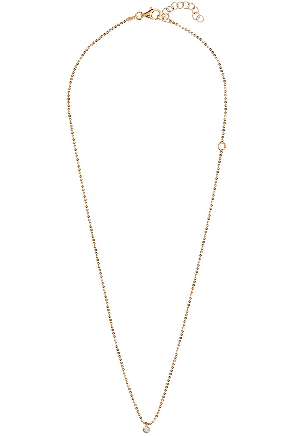 Alisia AL1247.01.075 Damen-Kette Zircone Vergoldet mit Zirkonia Alisia AL1247.01.075 Damen-Kette Zircone Vergoldet mit Zirkonia