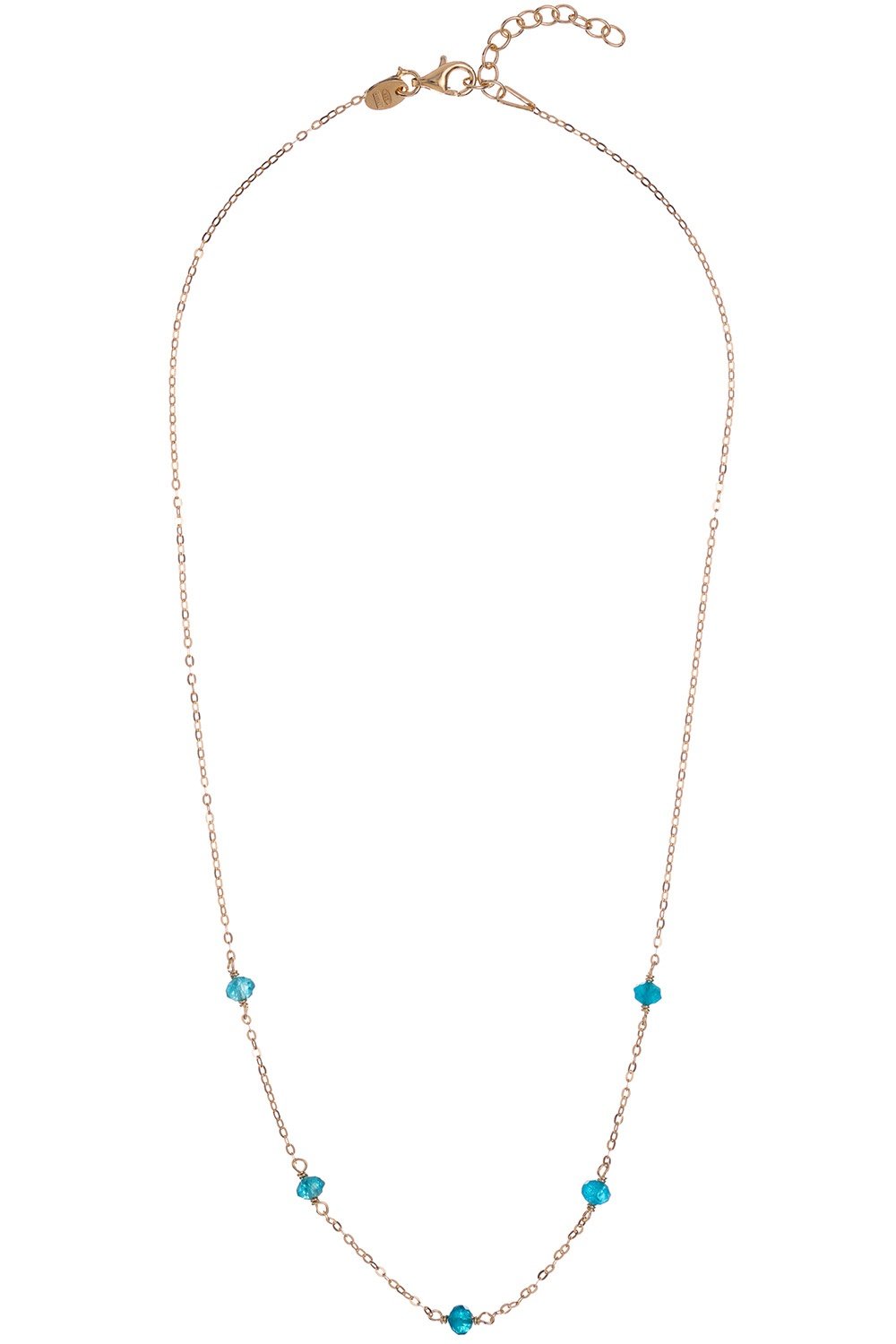 Alisia AL4159.01.014 Damen-Kette Pietre Vergoldet Amazonit