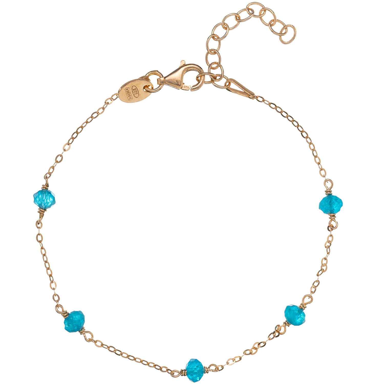 Alisia AL4161.01.014 Damenarmband Pietre Vergoldet Amazonit