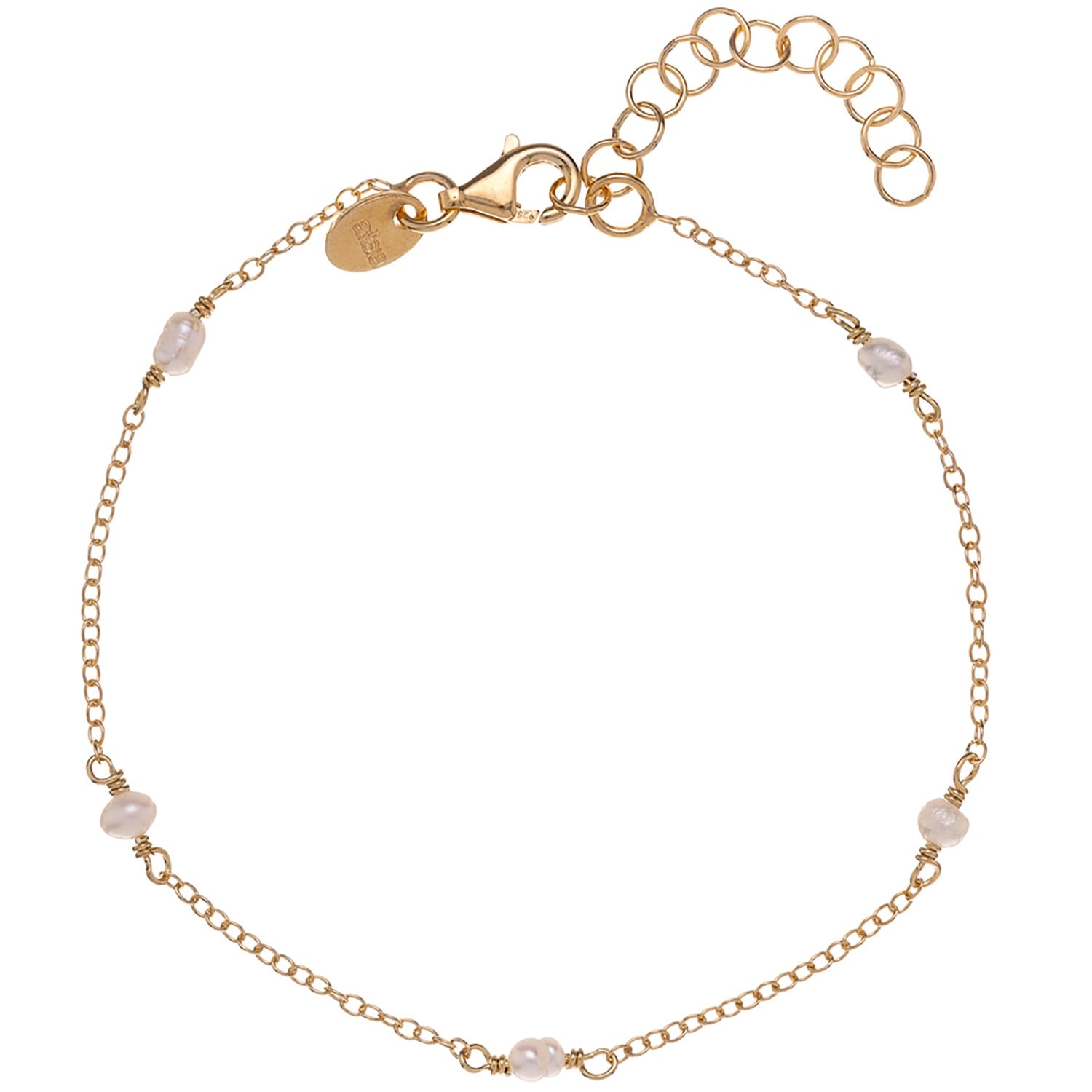 Alisia AL4420.01.000 Damenarmband Perla Vergoldet mit kleinen Perlen