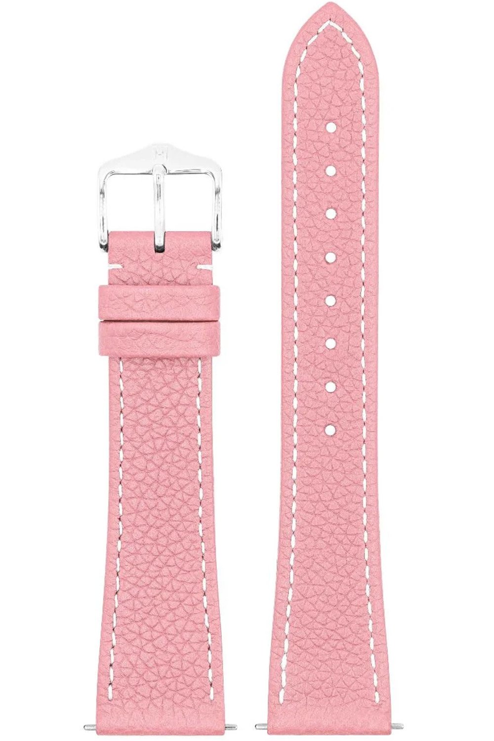 Hirsch 01802122-2-20 Lederband für Uhren Bologna M 20 mm Rosafarben