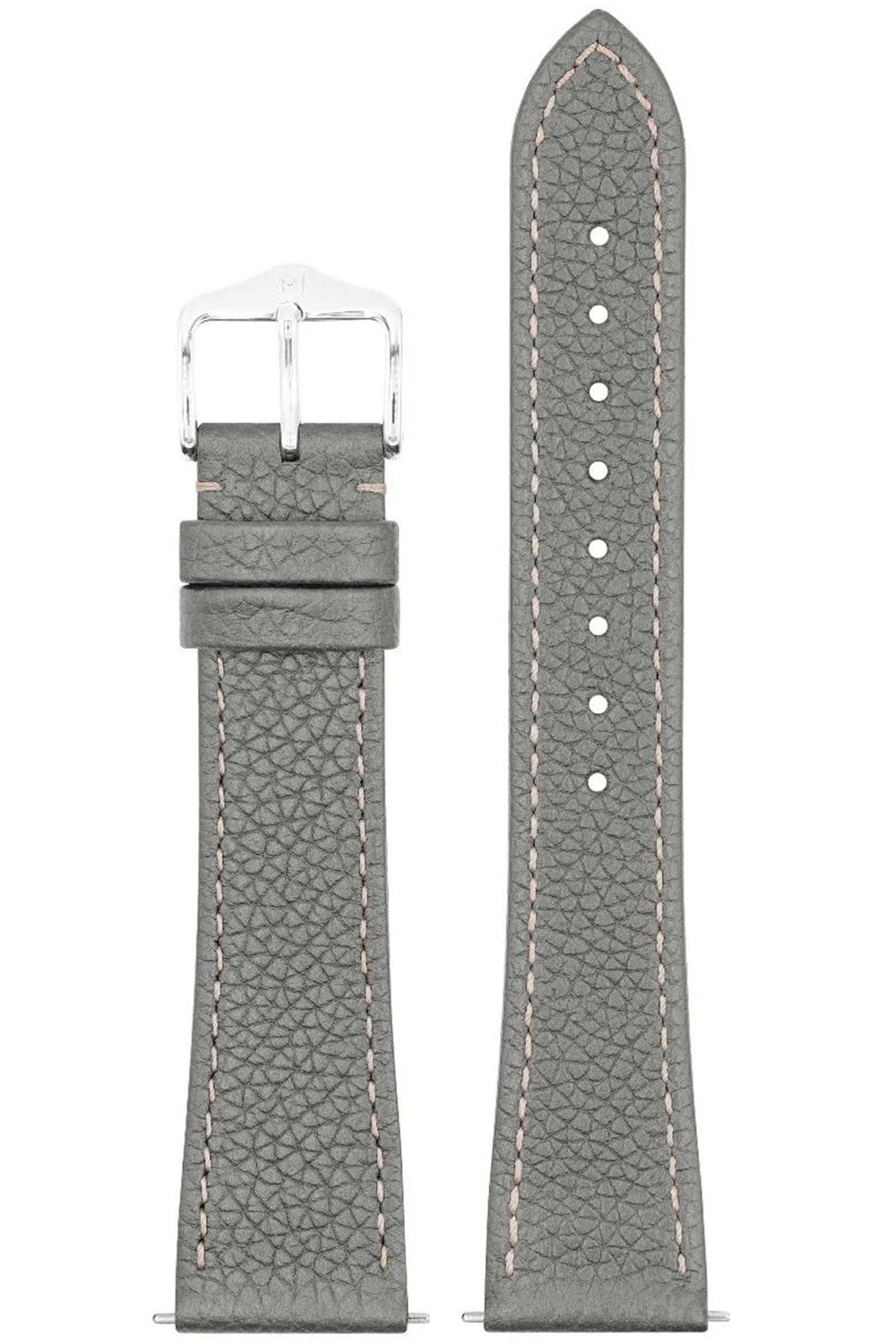 Hirsch 01802130-2-20 Armband für Uhren Bologna M 20 mm Leder Hellgrau Hirsch 01802130-2-20 Armband für Uhren Bologna M 20 mm Leder Hellgrau