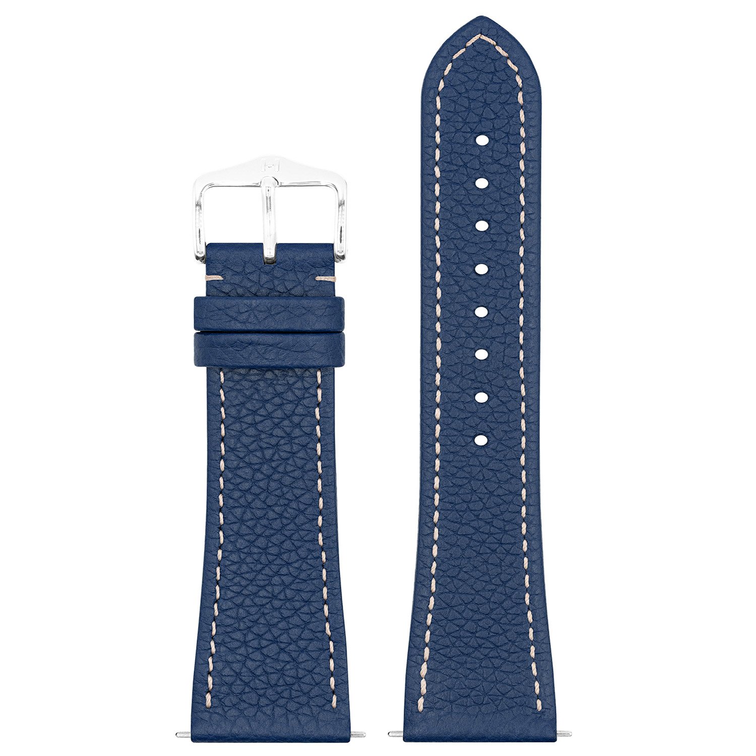 Hirsch 01802180-2-20 Uhren-Armband Bologna M 20 mm Leder Blau Hirsch 01802180-2-20 Uhren-Armband Bologna M 20 mm Leder Blau