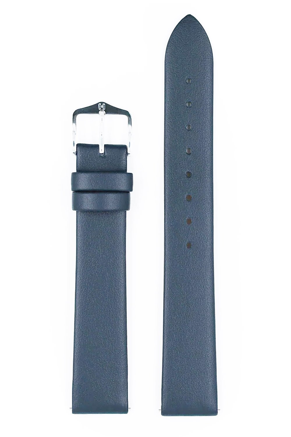 Hirsch 03702180-2-18 Armband für Uhren Toronto M 18 mm Leder Blau