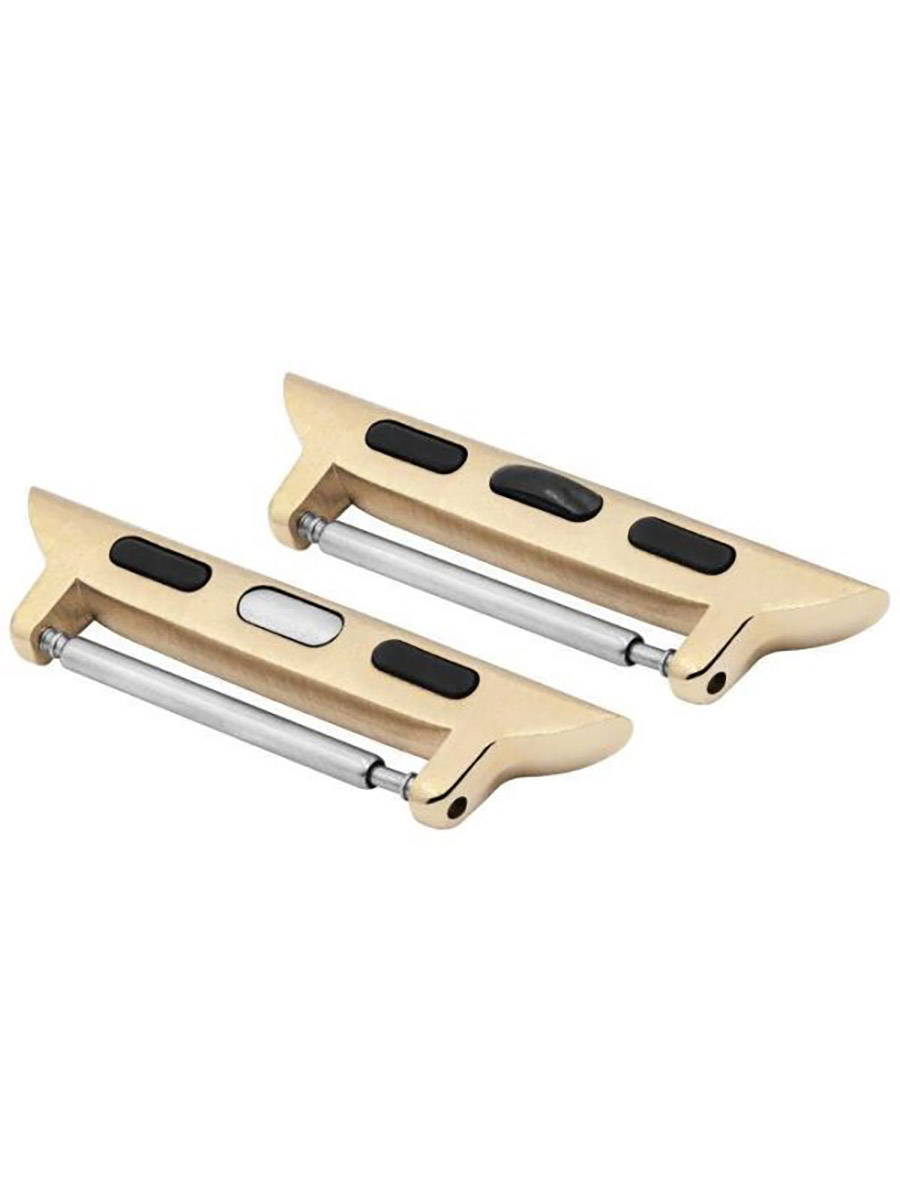 Hirsch AD1000-1-40 Adapter Kompatibel mit Apple Watch Goldfarben 20 mm Hirsch AD1000-1-40 Adapter Kompatibel mit Apple Watch Goldfarben 20 mm