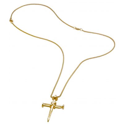 14k Gold Kruzifix Anhänger 14k Bicolor Gold Jesus Christus Kruzifix Anhänger – Massiv, 5,5g, Religiöser Schmuck Goldenes Kreuz
