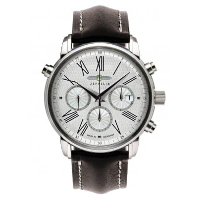 Zeppelin Uhr 7610 4 Herren Automatik Chronograph