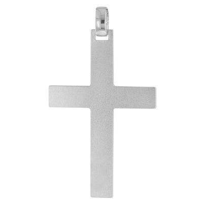 Trendor Kruzifix Halskette Herren - 333 Gold Kreuz Mit Goldplattierter Kette