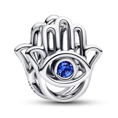 Pandora Silver Charm Hamsa Hand 794062C01 • uhrcenter