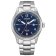 Citizen BM7570-80L Eco-Drive Herren-Armbanduhr Titan Blau Bild 1