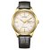 Citizen NY4059-09AE Men's Automatic Watch with Leather Strap Gold Tone 1