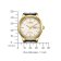 Citizen NY4059-09AE Men's Automatic Watch with Leather Strap Gold Tone 4