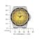 Citizen AW1816-89X Eco-Drive Solar Watch for Men Steel/Yellow Image 4