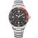 Citizen AW1820-81E Eco-Drive Solar Watch in Unisex Size Steel/Black Image 1
