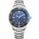 Citizen AW1821-89L Eco-Drive Solar Watch in Unisex Size Steel/Blue Image 1