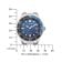 Citizen AW1821-89L Eco-Drive Solar Watch in Unisex Size Steel/Blue Image 4